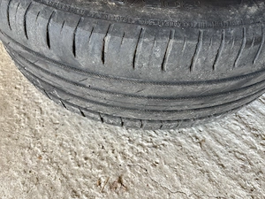 Jante aliaj audi 16 cu anvelope vara Nokian - imagine 2