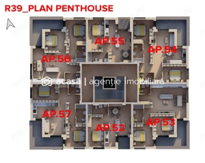 Penthouse ARED direct de la dezvoltator - Comision 0% - imagine 10
