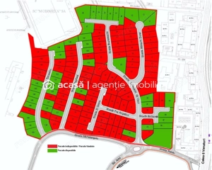 Parcelă premium 420 mp – proiecte de casă, zona ARED lângă AFI
