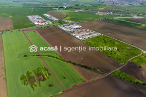 Teren intravilan cu PUZ aprobat la Centura Nord Arad – 7,5€/mp!