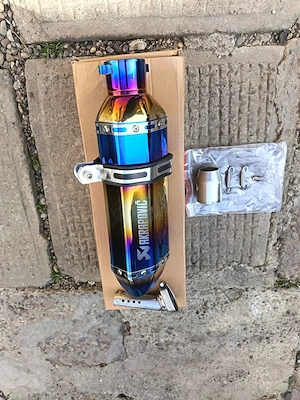 Toba SPORT AKRAPOVIC MOTO / honda cbr 600 F / F 2 / F 3 / F 4 / F 4 i - imagine 3