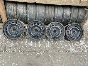 Vand Jante cu capace Bmw si anvelope 205/55/16  - imagine 5