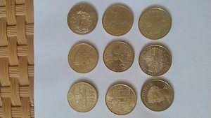 vand colectie 50 bani