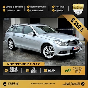 Mercedes Facelift C class  w204   Automat   cash sau rate 