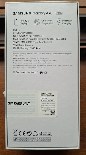 Samsung Galaxy A70 - imagine 5