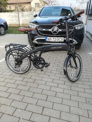 Bicicleta electrica pliabila Fischer