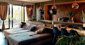 Penthouse premium cu 3 camere în Borhanci - ultimul etaj - terasă 45 mp - priveliște spectaculoasă.