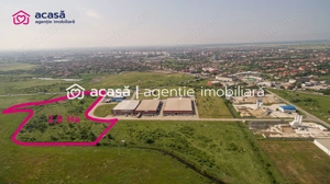 Teren industrial 28812 mp în Parcul Industrial UTA2 Arad