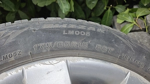 Vand patru  jante echipate cu anvelope de iarna - imagine 3