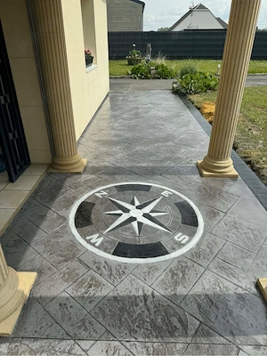 beton amprentat durabil si elegant - imagine 3