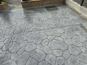 beton amprentat durabil si elegant