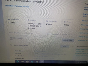 Laptop Lenovo Ideapad 320 core i3 gen 6 ssd 256, 12 gb DDR 4 display Fhd ips 