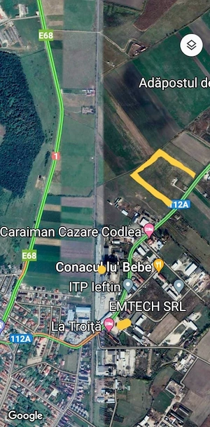 VANZARE Teren Industrial Codlea - PUZ Hale Service - Fara Comision