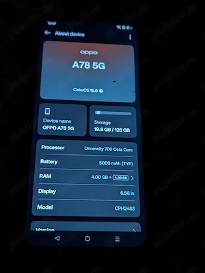 Oppo a78 5g