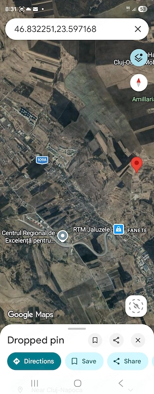 PF vind 3 parce sudice de cite 1200mp in Valea Fanatelor, vedere panoramica asupra Oras Cluj 