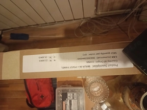 Vând perete sticla dus walk in