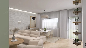 Zona str. Victoriei (str. Crizantemelor) - PROIECT NOU - case tip duplex, P+E, teren 360-442 mp - imagine 3