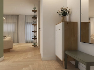 Zona str. Victoriei (str. Crizantemelor) - PROIECT NOU - case tip duplex, P+E, teren 360-442 mp - imagine 8