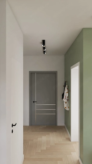 Zona str. Victoriei (str. Crizantemelor) - PROIECT NOU - case tip duplex, P+E, teren 360-442 mp - imagine 9