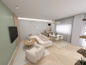 Zona str. Victoriei (str. Crizantemelor) - PROIECT NOU - case tip duplex, P+E, teren 360-442 mp - imagine 4