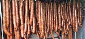 Produse traditionale.Slanina afumata etc.