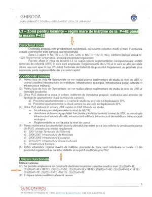 Teren Rezidențial Ghiroda (L3) - Regim Inaltime Mare  | P + Etaje - imagine 2