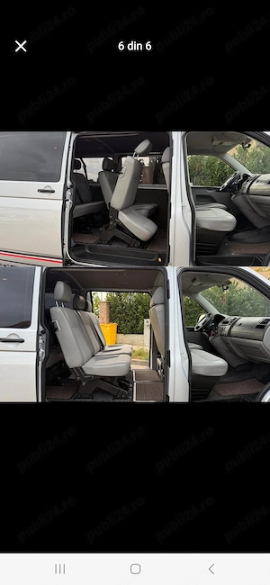 Vw T5 2.0 tdi 8+1 locuri 6+1 viteze - imagine 3