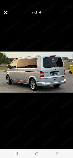 Vw T5 2.0 tdi 8+1 locuri 6+1 viteze - imagine 5
