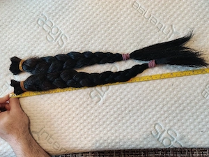 par natural două cozi 