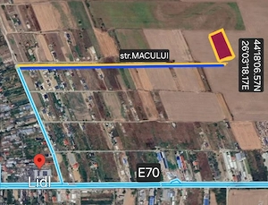 Teren intravilan 1 Decembrie jud Ilfof 