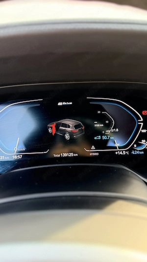 BMW X5 xDrive45e M Sport, Plug-in Hybrid, 2021, Full,impecabil. - imagine 7