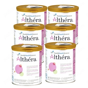 4cutii lapte Lapte praf ALTHERA, 400 gr cutia pt bebelusi Alergie  - imagine 2