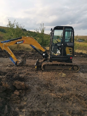 Ofer servicii de săpături fundații case, garduri, terasări.  - imagine 4