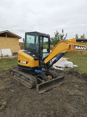 Ofer servicii de săpături fundații case, garduri, terasări.  - imagine 1