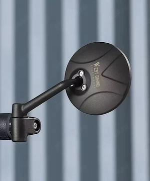 Oglinda anti orbire retrovizoare dop ghidon manson bicicleta mtb cursiera rotativa 360 convexă  - imagine 9