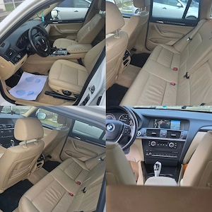 BMW X3 F25 xDRIVE 2.0d istoric complet Navigatie Xenon   Piele - imagine 9