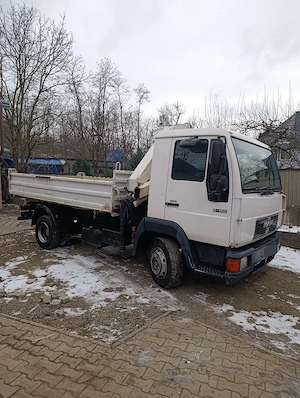 Vând Man basculabil macara 8163 - imagine 2