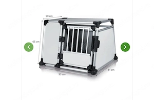 Cuşcă câine aluminiu - Model Trixie
