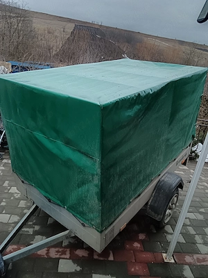 Remorca Brenderup cadru și prelata - imagine 3