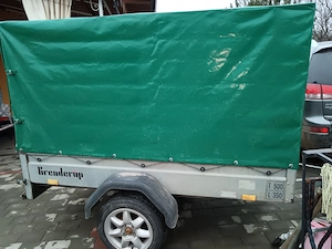 Remorca Brenderup cadru și prelata