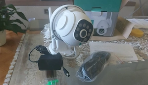 Camera de supraveghere 8MP WIFI Sricam SH039B Plus SriHome, Exterior, UltraHD 4K