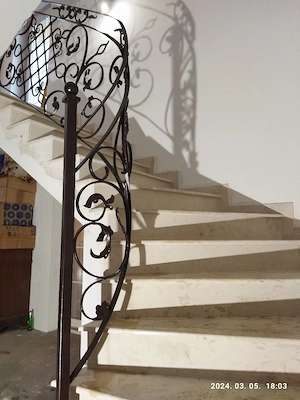 balustradă din fier forjat  - imagine 3
