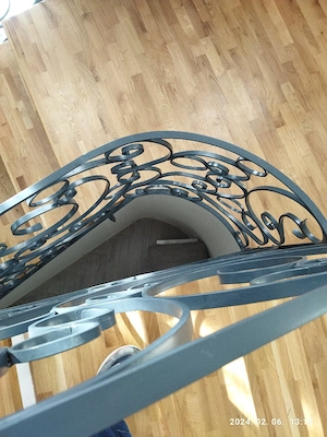 balustradă din fier forjat  - imagine 4