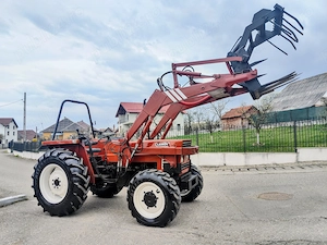 Tractor Fiat Agri dt încărcător frontal+cupa krokodil  - imagine 2