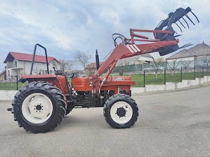 Tractor Fiat Agri dt încărcător frontal+cupa krokodil  - imagine 4