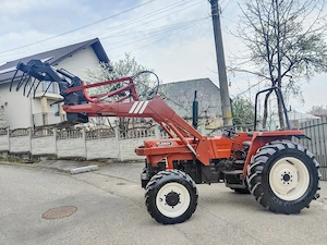 Tractor Fiat Agri dt încărcător frontal+cupa krokodil  - imagine 6