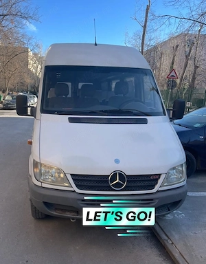 Microbuz Mercedes Sprinter 413 16+1 locuri - imagine 2