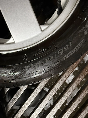 Anvelope Dunlop 2025 pe jante originale Skoda Fabia 1 185 60 r14 - imagine 3