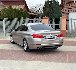 Bmw f10 520i 2.0 benzina an 2012 automata unic proprietar fiscal pe loc    - imagine 5
