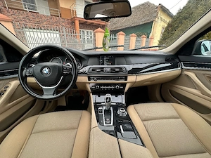 Bmw f10 520i 2.0 benzina an 2012 automata unic proprietar fiscal pe loc    - imagine 9